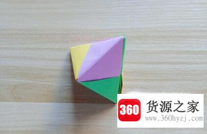 手工折纸粽子的折法