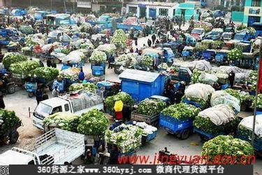 陕西西安新土门蔬菜批发市场