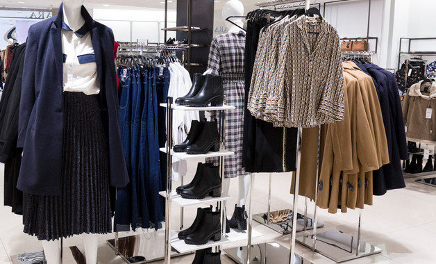 小区开服装店